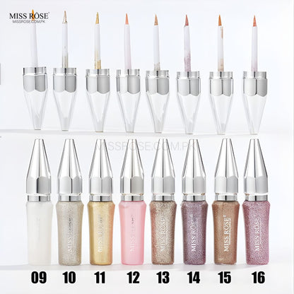 Miss Rose Glitter Eyeliner | Miss Rose Com Pk | Official Store In Pakistan | 100% Authentic Makeup Products

