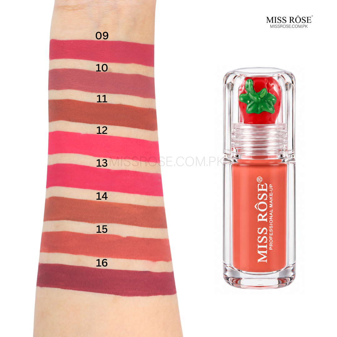 Miss Rose Berry Mist Matte Lip Gloss | Long-Lasting
