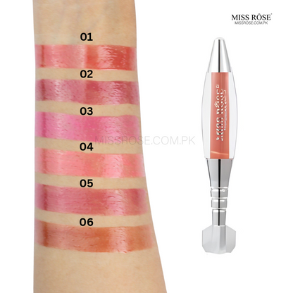 Miss Rose Silver Cupid’s Arrow-Full Moisturizing Lip Gloss