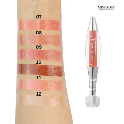 Miss Rose Silver Cupid’s Arrow-Full Moisturizing Lip Gloss