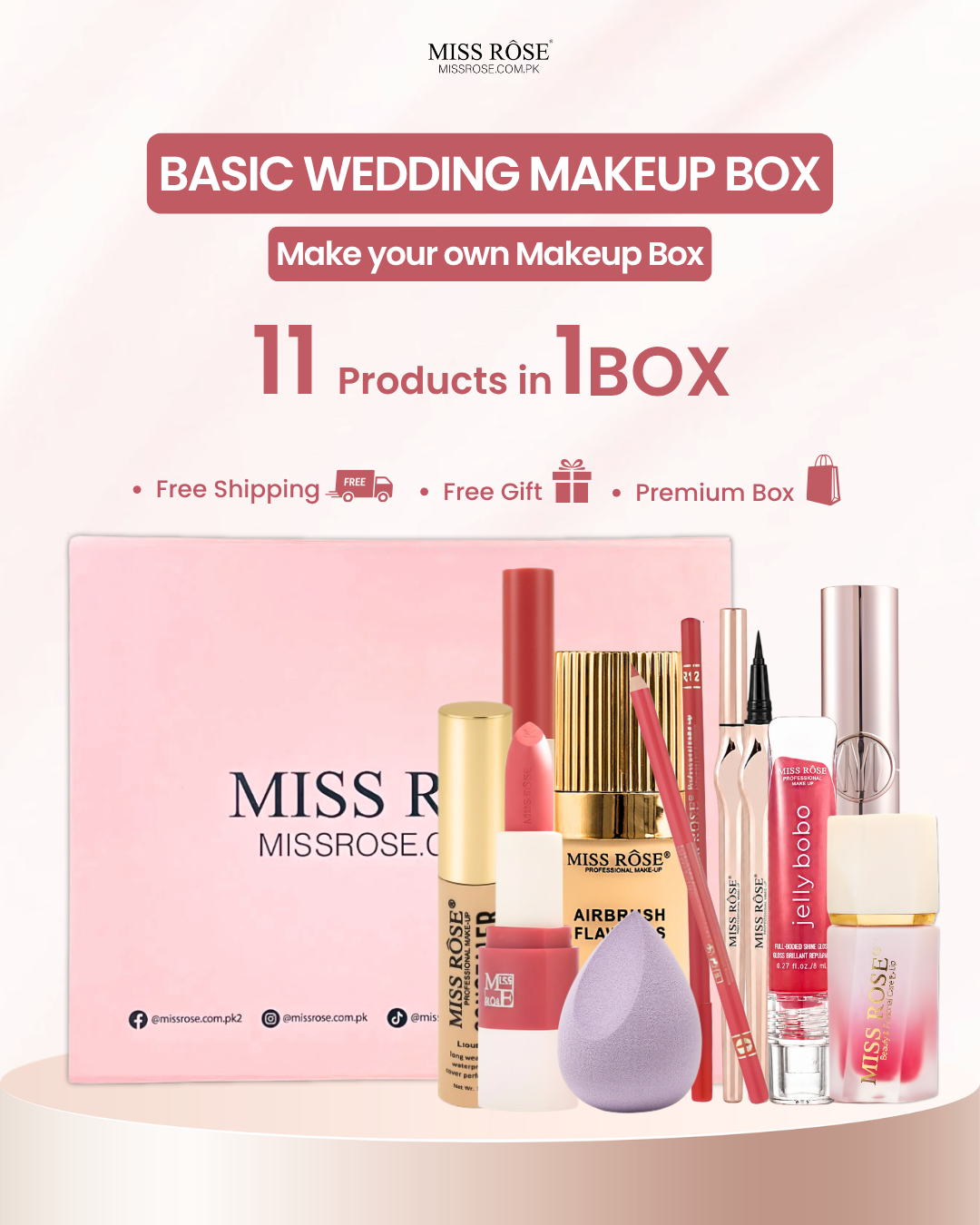 Make Your Own Basic Wedding Makeup Box