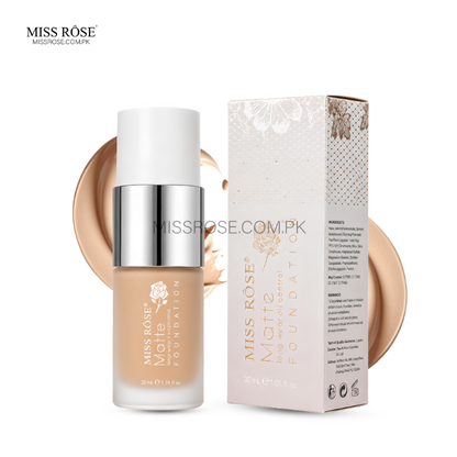 Miss Rose Matte Foundation | Buy Online in Pakistan – Miss Rose PK