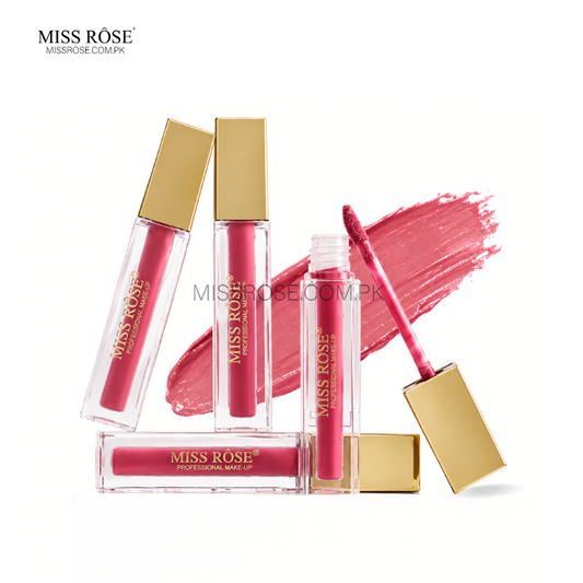 Miss Rose Golden Gleam Beauty Lip Gloss - Miss Rose Com Pk