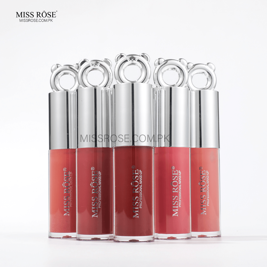 Miss Rose High-Shine Liquid Lip Gloss - Miss Rose Com Pk