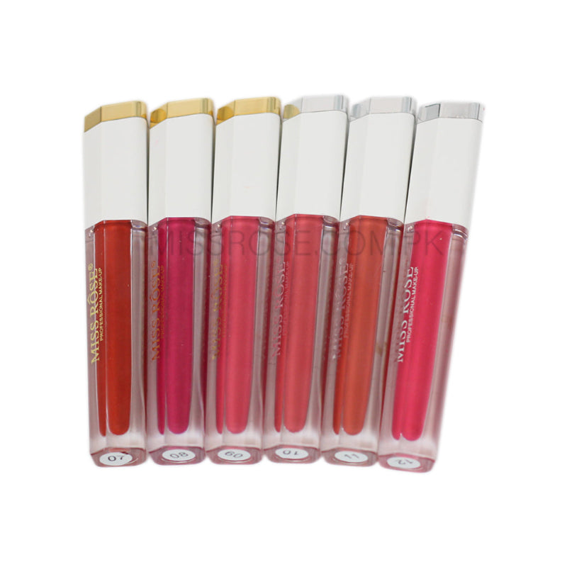Miss Rose Super lasting Matte lip gloss - Miss Rose Com Pk 