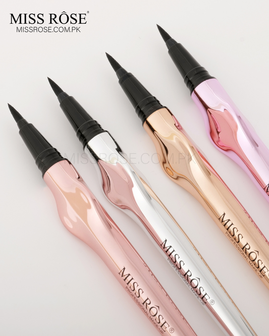Miss Rose Liquid Black Marker Eyeliner - Miss Rose Com Pk