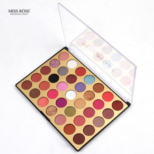 MISS ROSE 35 Color  Eye Shadow Palette - Miss Rose Com Pk