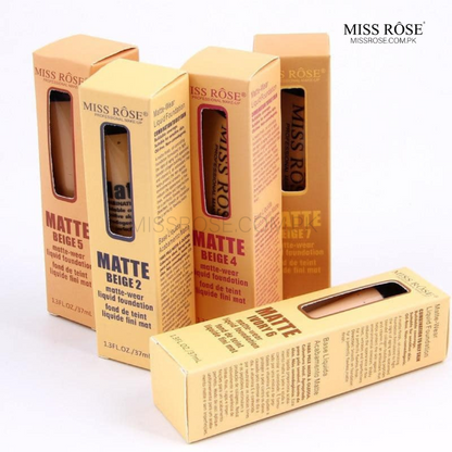 Miss Rose Com Pk - Full Coverage Matte Foundation