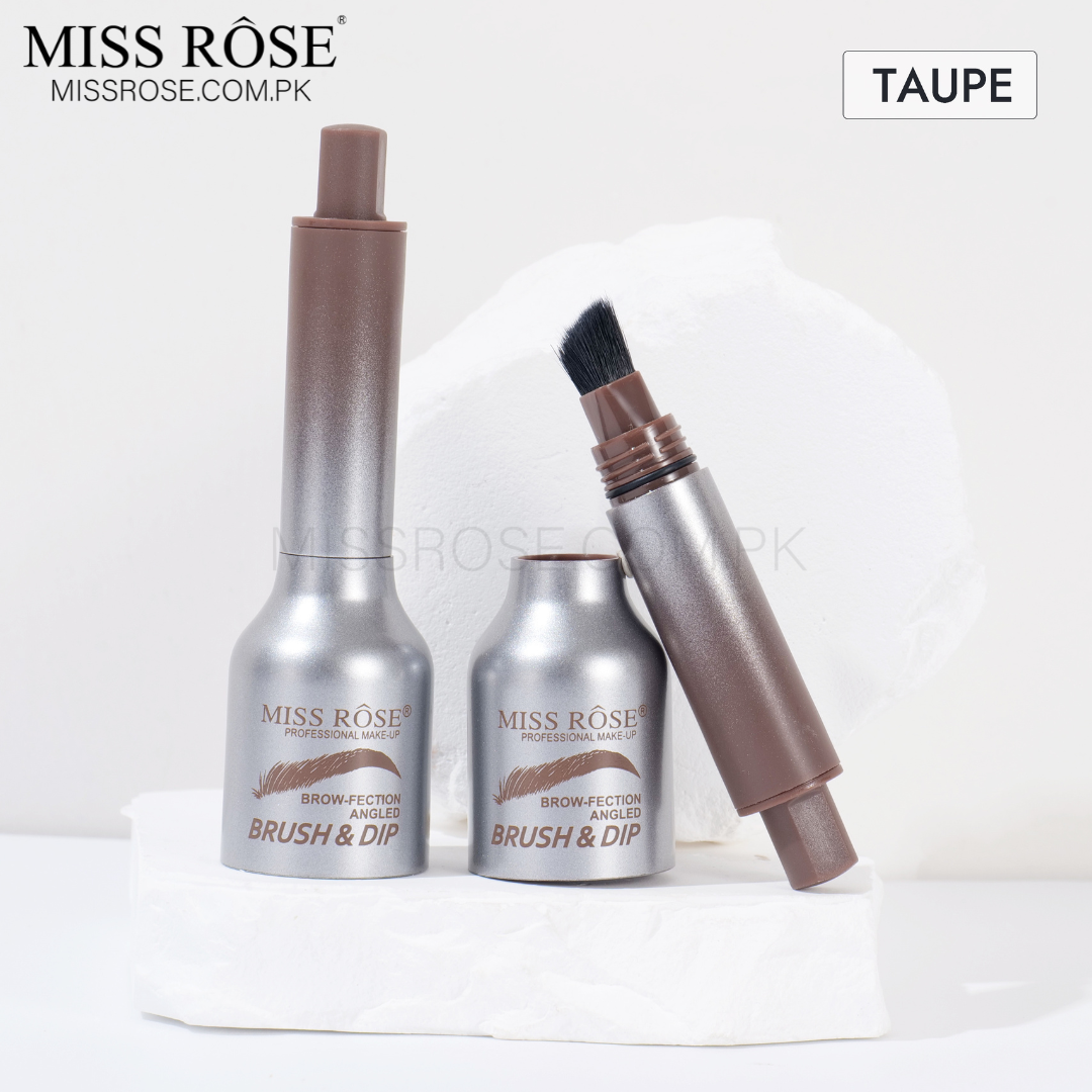 Miss Rose Com Pk Brush & Dip Liquid Eyebrow