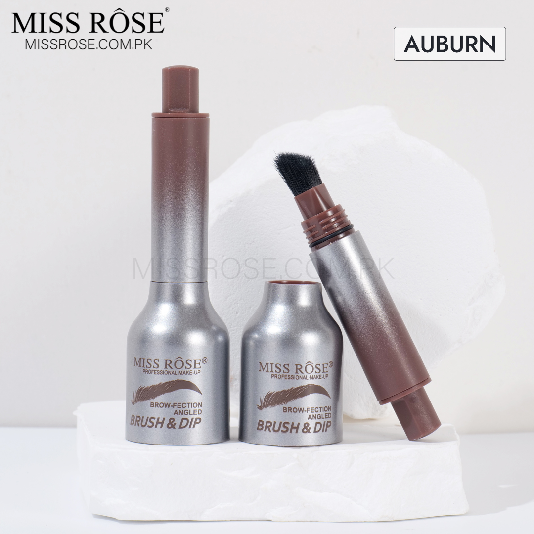 Miss Rose Com Pk Brush & Dip Liquid Eyebrow