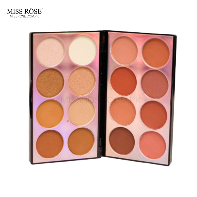 Miss Rose 16 color face Kit - Miss Rose Com Pk