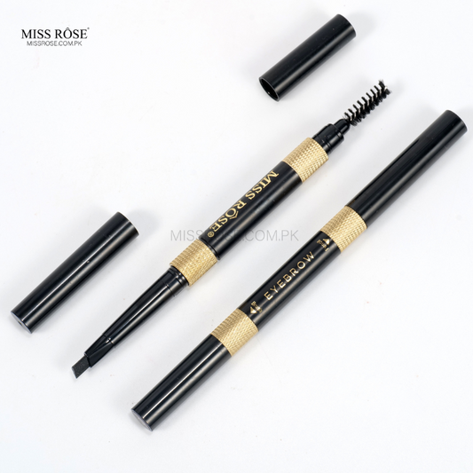 Miss Rose 2-in-1 Eyebrow pen - Miss Rose Com Pk