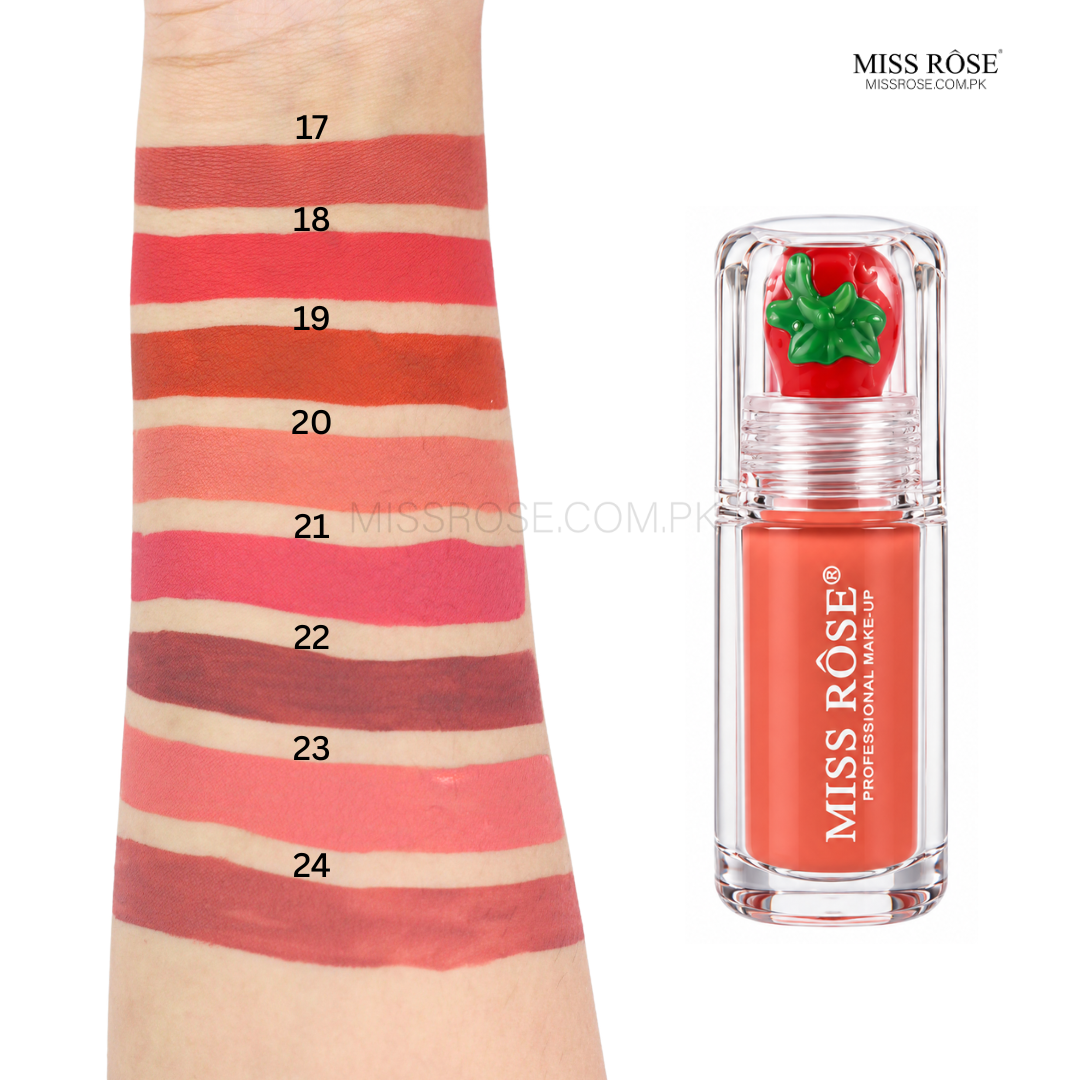 Miss Rose Berry Mist Matte Lip Gloss | Long-Lasting