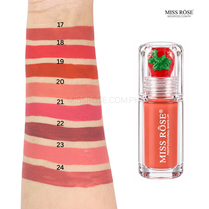 Miss Rose Berry Mist Matte Lip Gloss | Long-Lasting