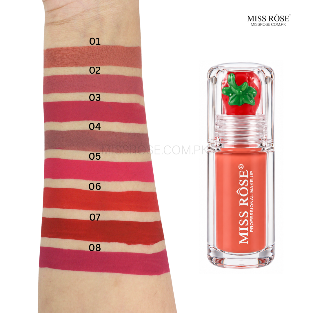 Miss Rose Berry Mist Matte Lip Gloss | Long-Lasting