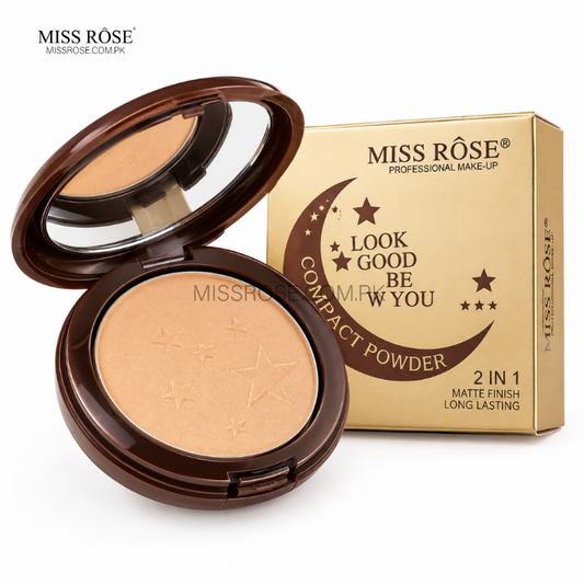 Miss Rose Brown Triangle Compact powder

