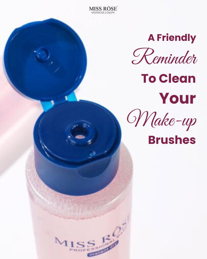 Miss Rose Brush and Puff Cleaner - Miss Rose Com Pk

