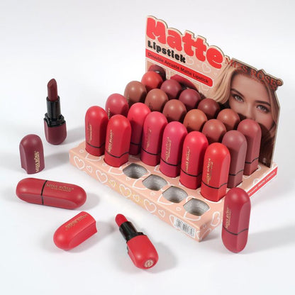 Miss Rose Double Accurate Matte Lipstick - Miss Rose Com Pk