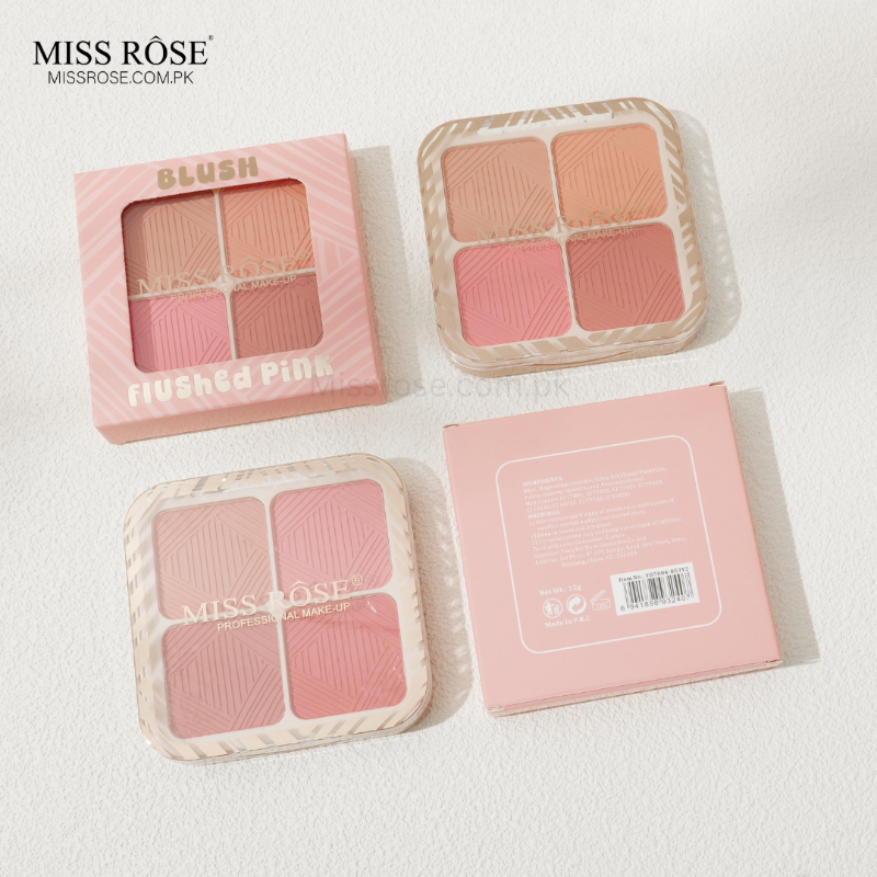 
Miss Rose Flushed Pink Blush - Miss Rose Com Pk