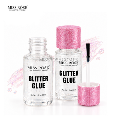 Miss Rose Glitter Glue Eye Waterproof Long Lasting - Miss Rose Com Pk