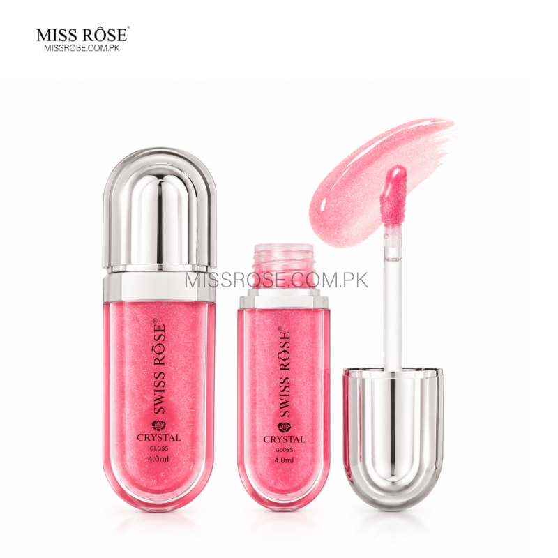 Miss Rose Glitter lip gloss 