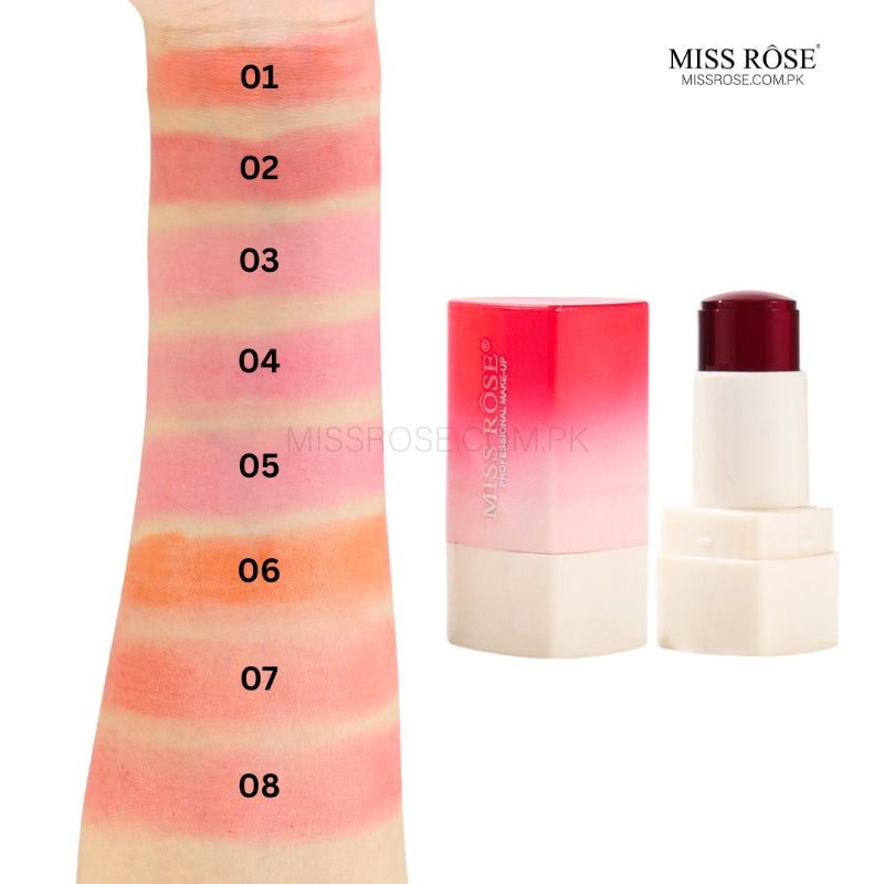 Miss Rose Ice Candy Cooling Jelly Blush & Tint - Miss Rose Com Pk