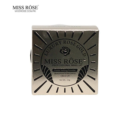 Miss Rose Luxury Rose Gold Matte Setting Powder - Miss Rose Com Pk