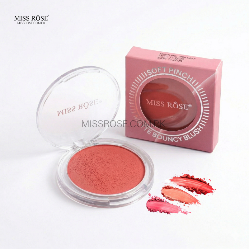 Miss Rose Matte Bouncy blush - Miss Rose Com Pk