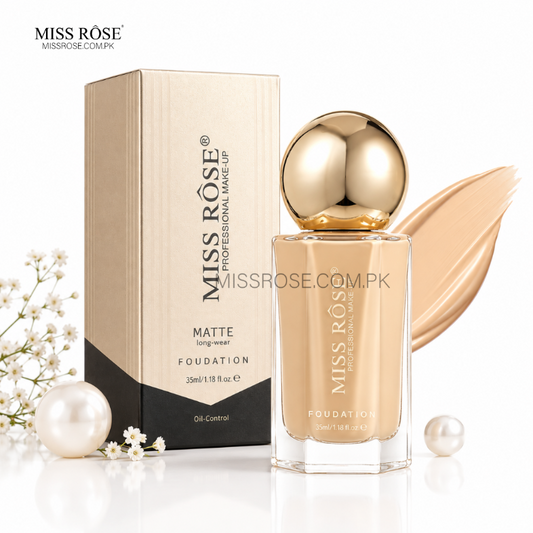 Miss Rose Matte Foundation Oil Control Long Wear Foundation