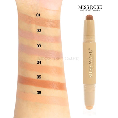 Miss Rose Nude Dual Ended Highlight & Contour Stick - Miss Rose Com Pk
