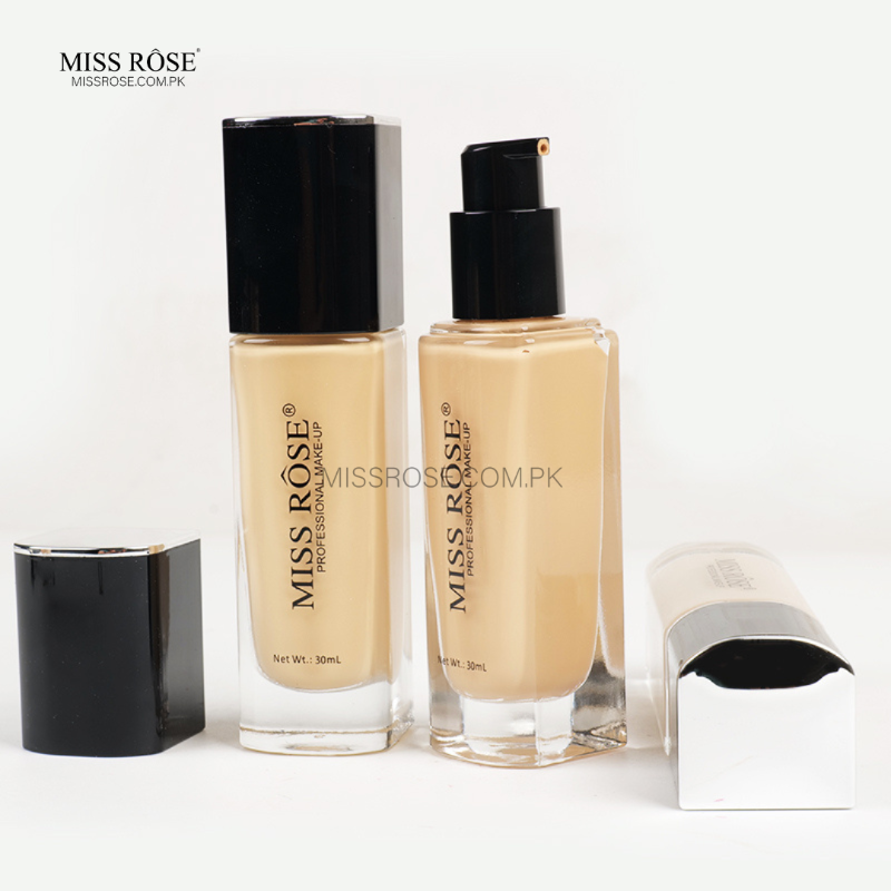Miss Rose Oil Free Liquid Foundation - Miss Rose Com Pk