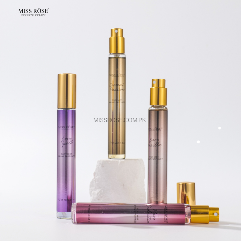 Miss Rose Packet Body Mist Perfume Collection - Miss Rose Com Pk