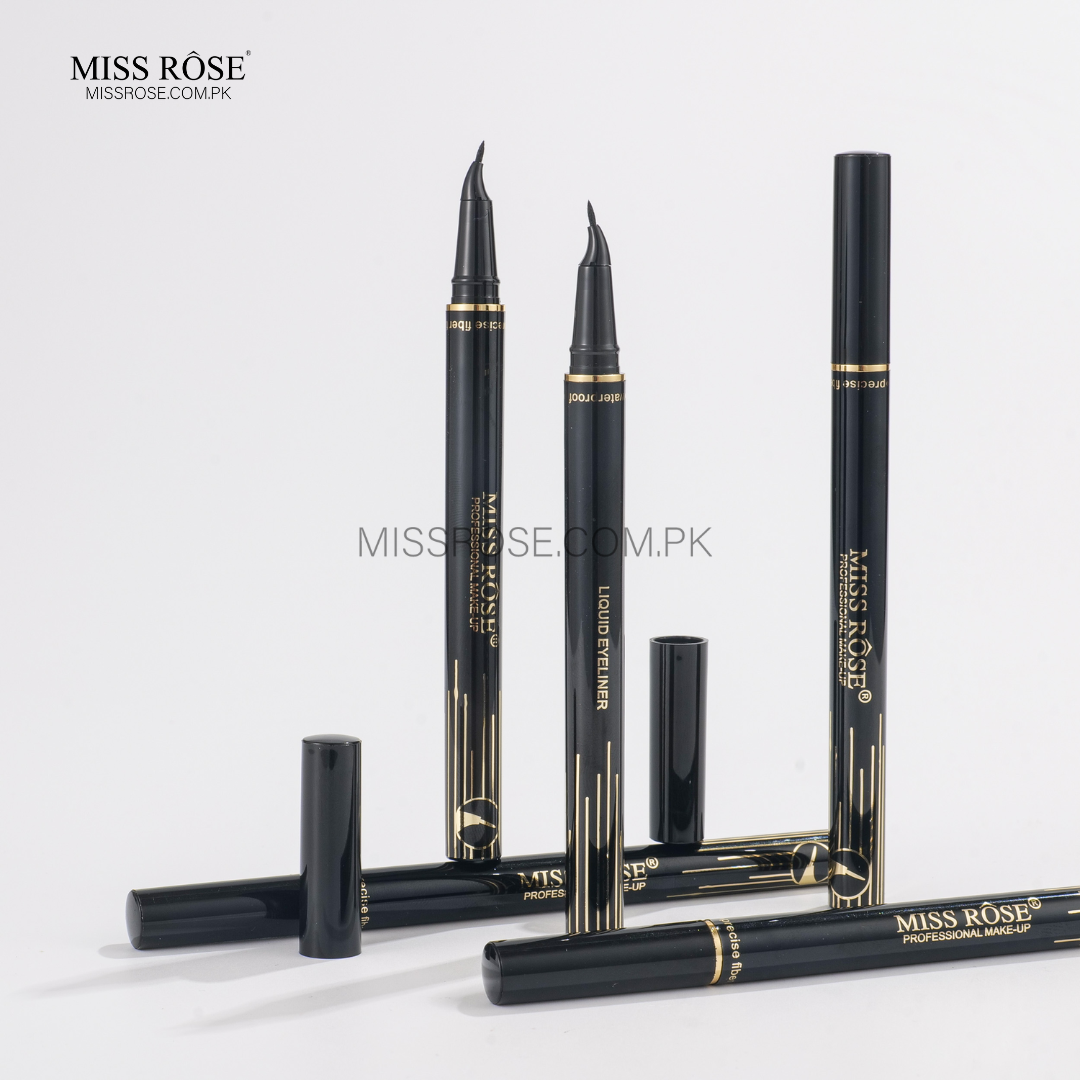 Best Miss Rose Professional Makeup liquid eyeliner in black 