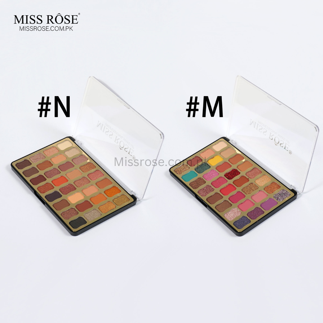 Miss Rose Radiant 32 Shades Palette - Miss Rose Com Pk