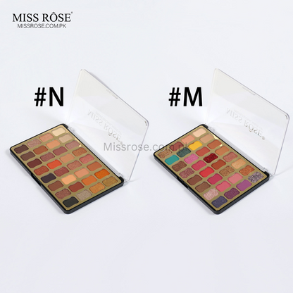 Miss Rose Radiant 32 Shades Palette - Miss Rose Com Pk