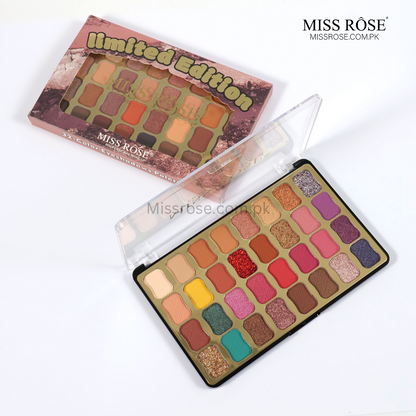 Miss Rose Radiant 32 Shades Palette - Miss Rose Com Pk