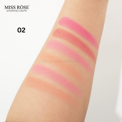 Miss Rose Rubik's Cube Matte Blusher – 6 Colors - Miss Rose Com Pk