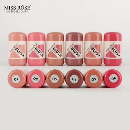 Miss Rose Soft Touch Cream Blush - Miss Rose Com Pk