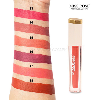 Miss Rose Super lasting Matte lip gloss - Miss Rose Com Pk