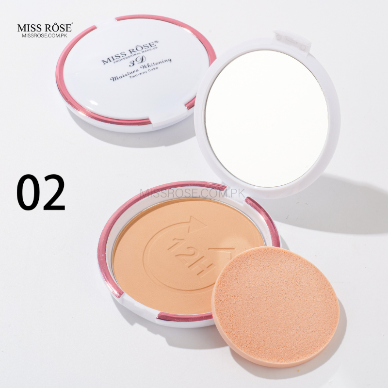  Miss Rose Two-Way Compact Powder - Miss Rose Com Pk