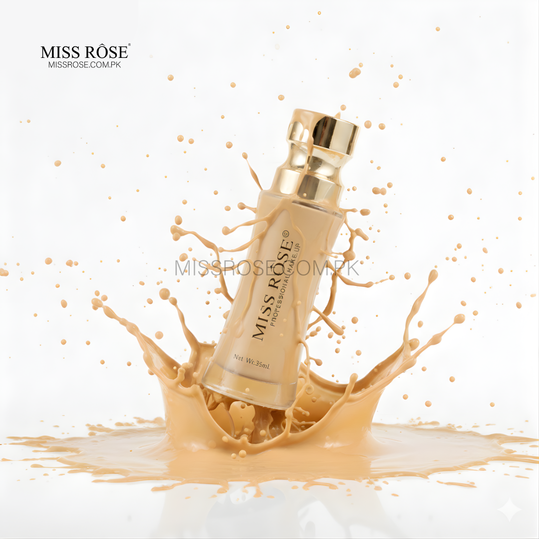 Miss Rose Unique Double Wear Liquid Foundation - Miss Rose Com Pk