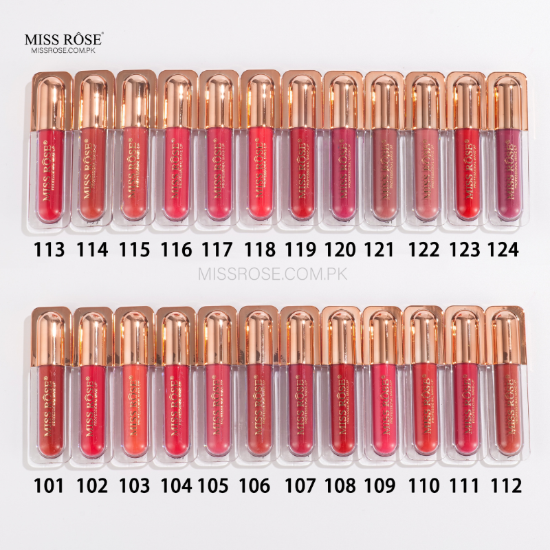Miss Rose Velvet Luxe Liquid Lip Gloss - Miss Rose Com Pk