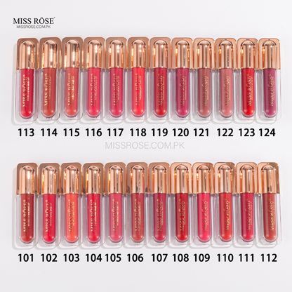 Miss Rose Velvet Luxe Liquid Lip Gloss - Miss Rose Com Pk