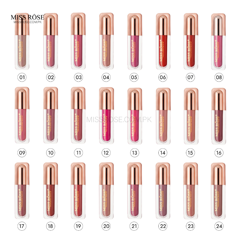 Miss Rose Velvet Luxe Liquid Lip Gloss - Miss Rose Com Pk