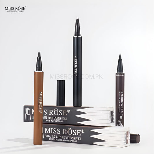Miss Rose Water-Based Eye Brow Pen - Miss Rose Com Pk