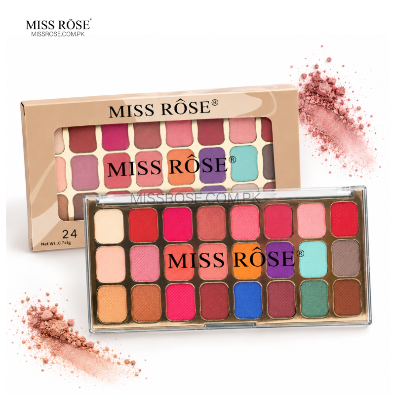 Shop Miss Rose 24 Color Eye Palette Online in Pakistan