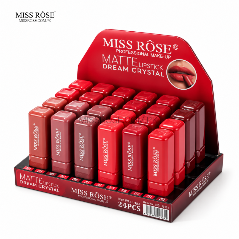 Shop Miss Rose Matte Lipstick Dream Crystal