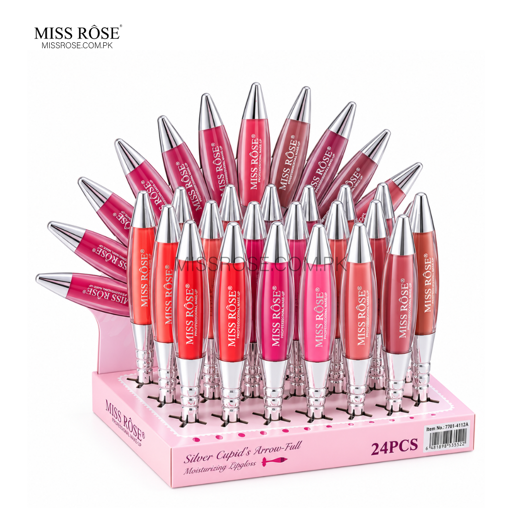 Shop Miss Rose Silver Cupid’s Arrow-Full Moisturizing Lip Gloss