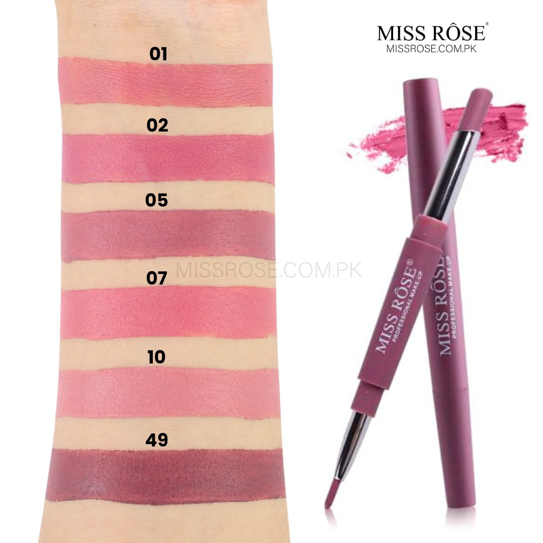 Miss Rose Lipsticks Plus Liner