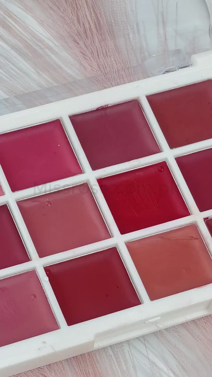 Miss Rose 12 Color Lipstick Palette